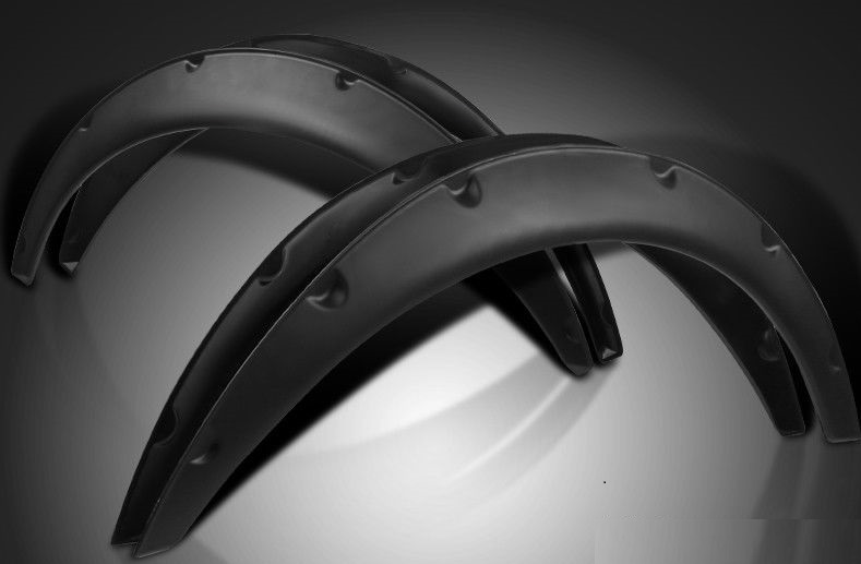 Universal Fender Flares Set - Black, 4 Piece