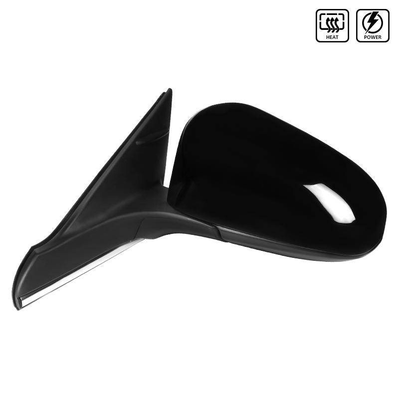 RMV-CAM15HP5-B-MP-R 5 Wires Power Eated Glossy Black Right Side Mirror for 2015-2018 Toyota Camry
