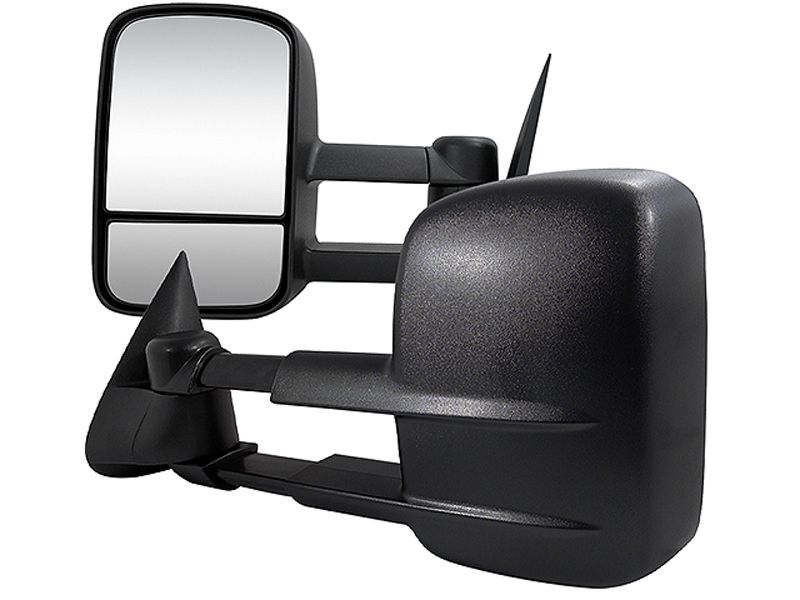 Towing Mirrors for 2015-2017 Ford F150 - Black Texture