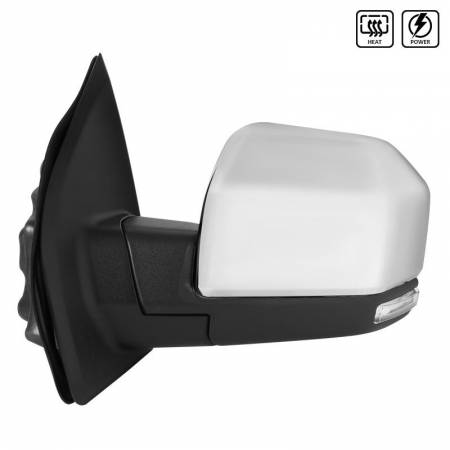Picture of Spec D Tuning RMV-F15015CHP-FS-L Towing Left Mirror for 2015-2017 Ford F150 - Chrome