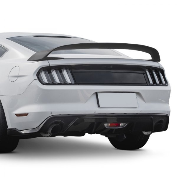 Picture of Spec D Tuning SPL-MST15JMGT4-4C Gt4 Style Spoiler for 2015-2019 Ford Mustang - Matte Black