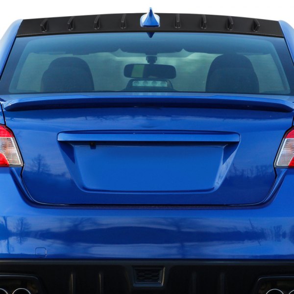 Picture of Spec D Tuning SPL-WRX15BB-ABS Sedan Roof Spoiler for 2015-2018 Subaru WRX - Abs Matte Black