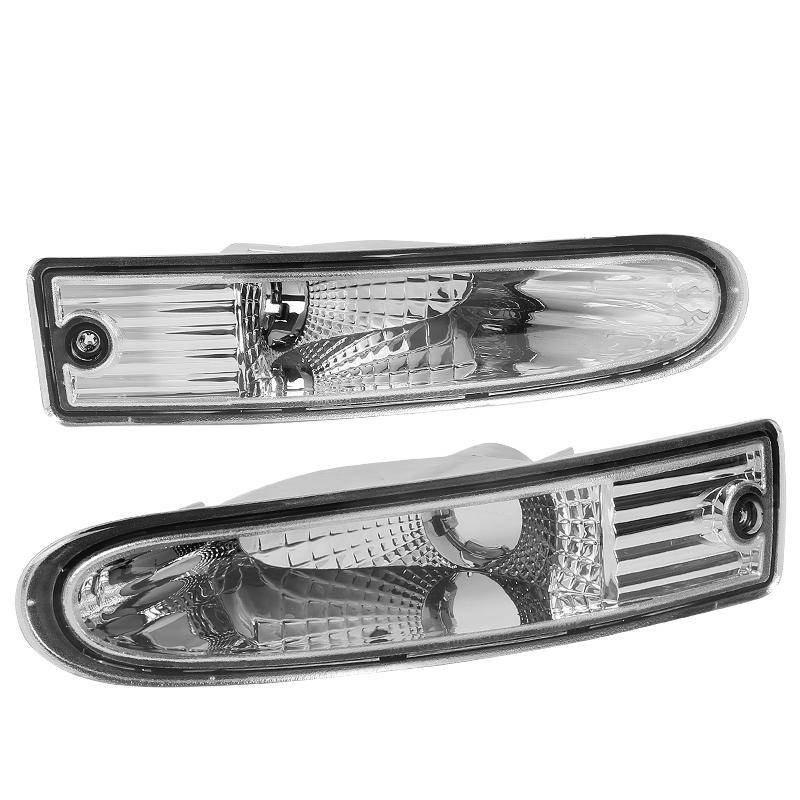 Bumper Lights for 2000-2002 Mitsubishi Eclipse - Chrome