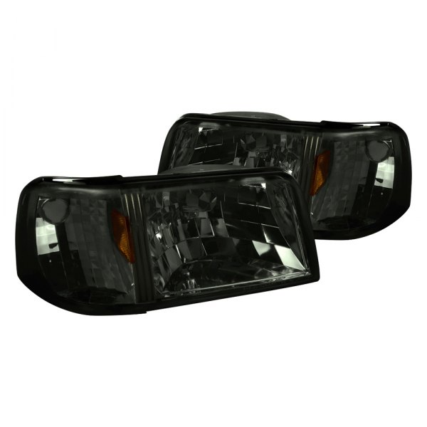 Smoke Headlight for 1993-1997 Ford Ranger