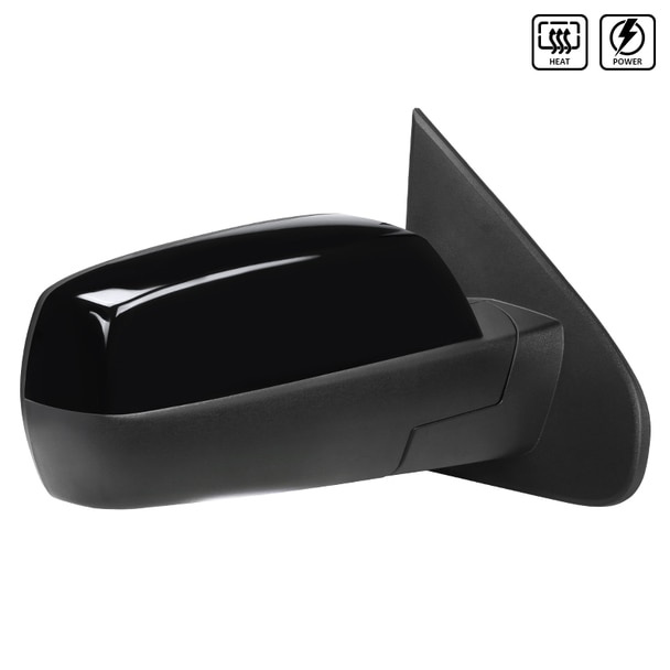RMV-SIV14AHP-FS-R Glossy Black Right Side Mirror for 2014-2018 GMC Chevrolet Sierra