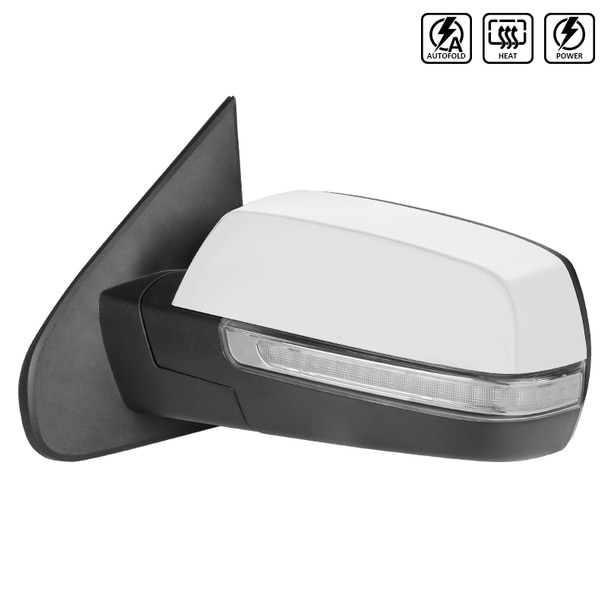 RMV-SIV14CHP-AT-FS-L Chrome Left Side Mirror for 2014-2018 Chevy Silverado 1500