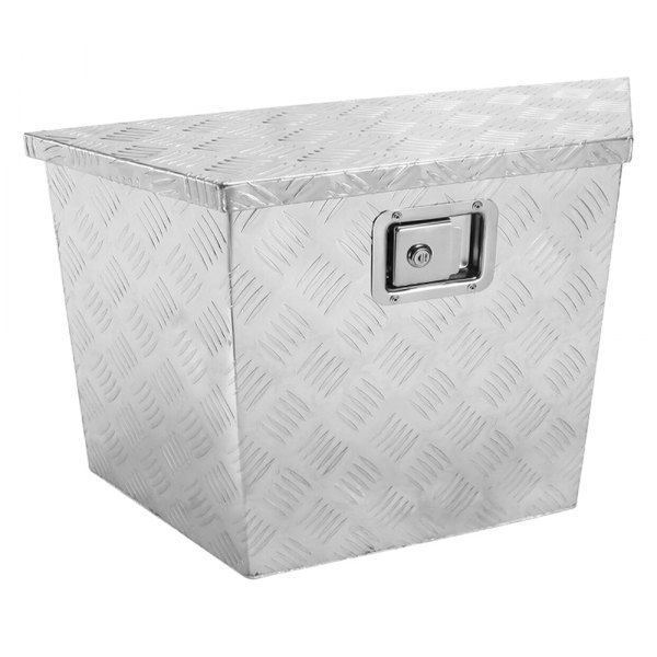 1.86 in. Chrome Aluminum Heavy Duty Tool Box