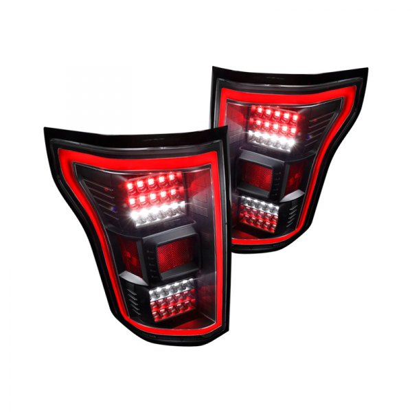 LT-CEL00JMLED-V2-TM All Black Housing with Clear Lens T230 LED Tail Lights for 2000-2005 Toyota Celica