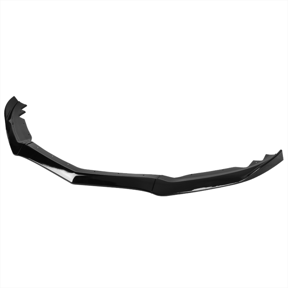 LPF-ATS15GB-AK Glossy Black Polypropylene Front Bumper Lip for 2015-2018 Cadillac ATS