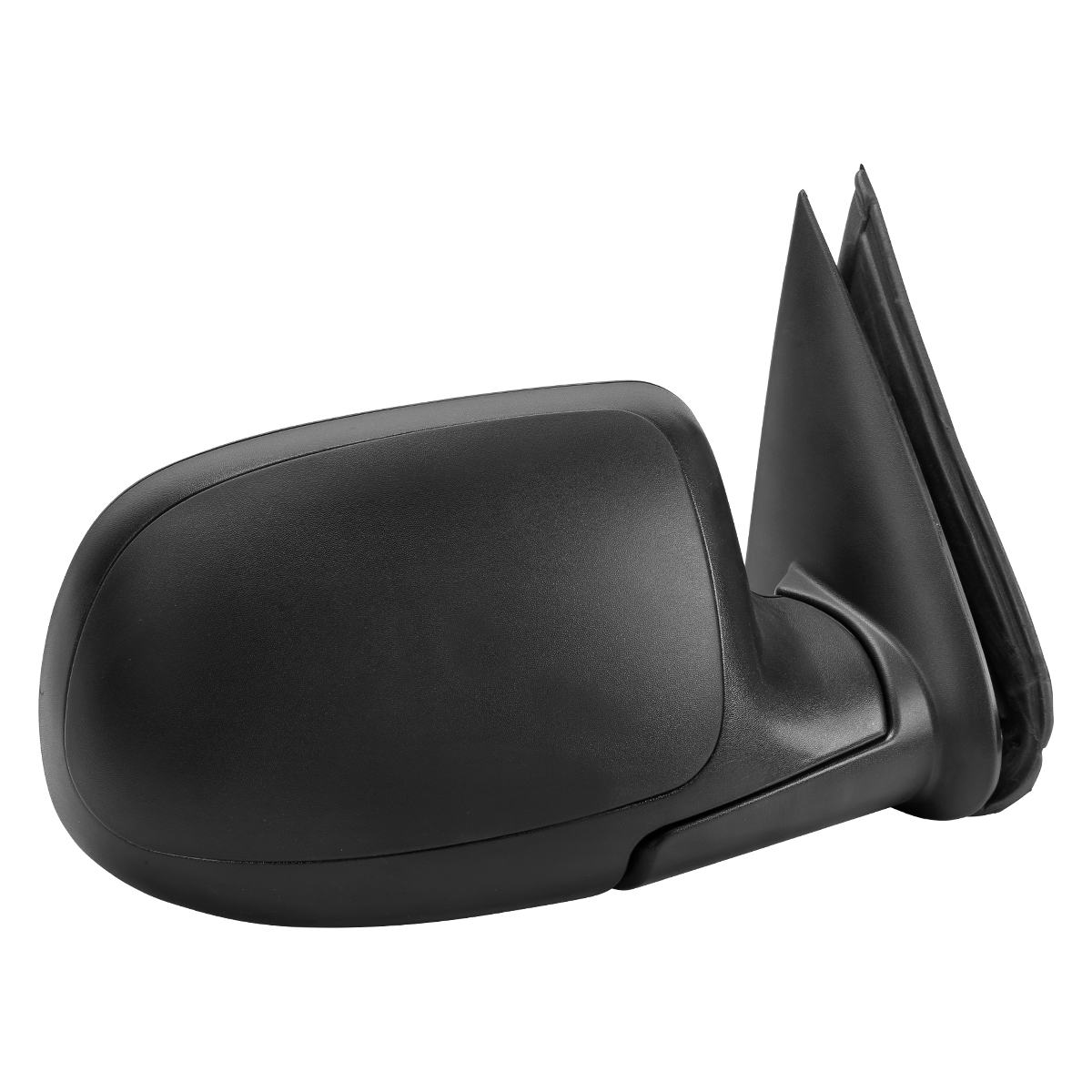 Matte Black Power Heated Right Side Mirrors for 1999-2002 Chevrolet Silverado 1500-2500-3500
