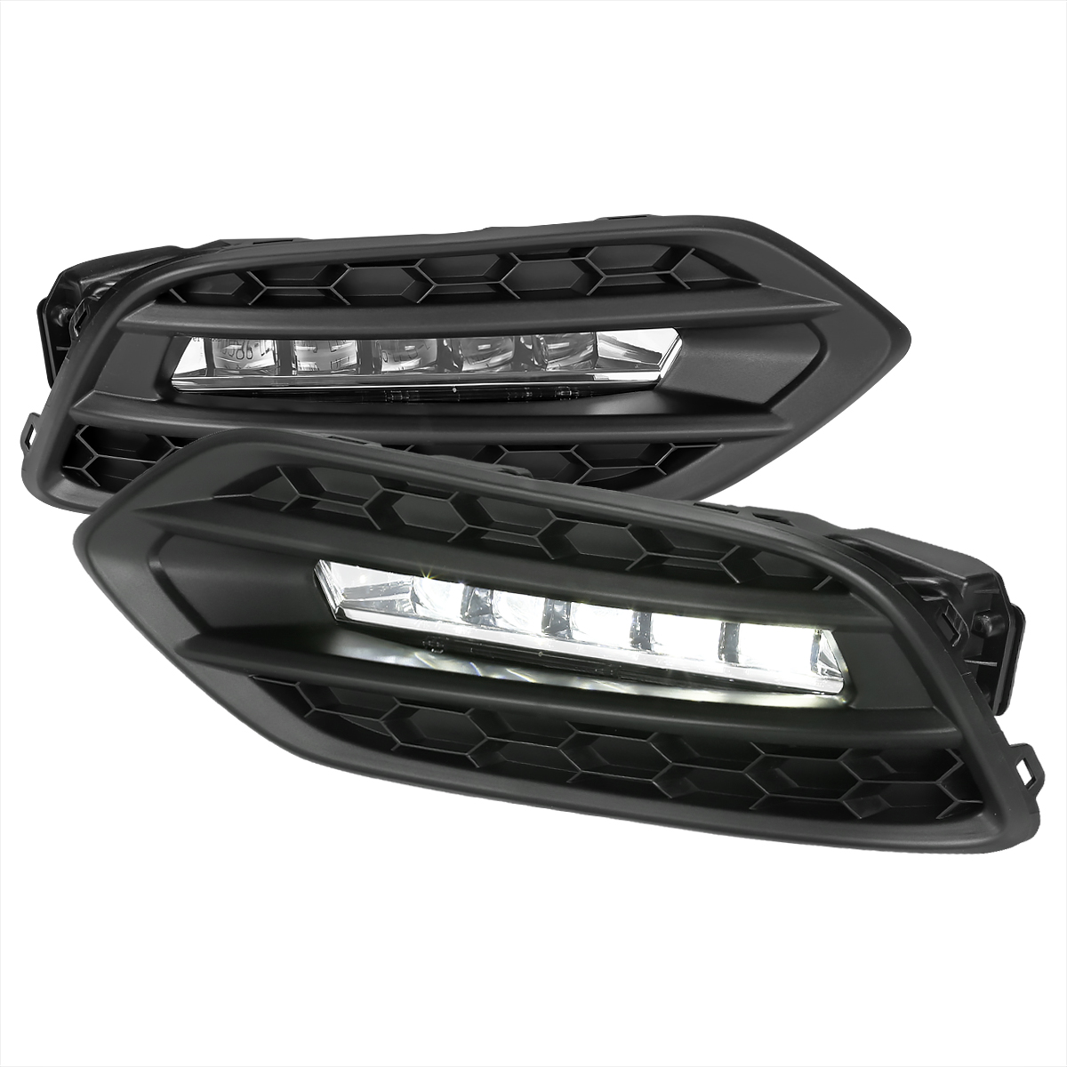 LF-HRV19CLED-DL LED Clear Lens Fog Lights for 2019-2020 Honda HR-V