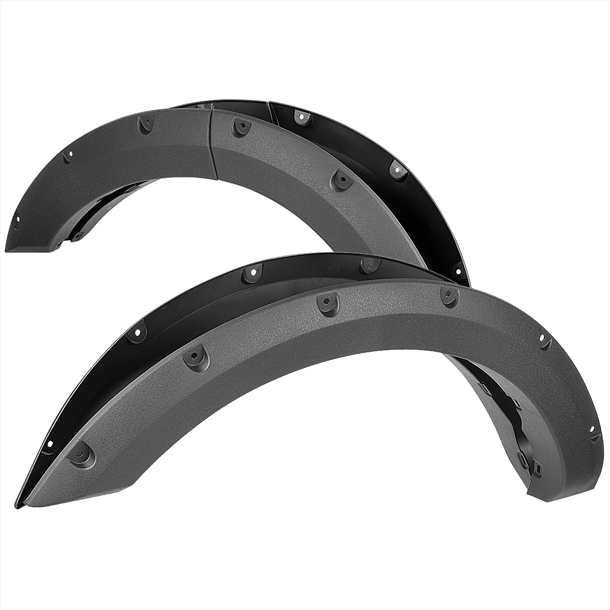 FDF-BCO21B-PK-MP Sport Model Rough Texture Fender Flare for 2021-2022 Ford Bronco Sport