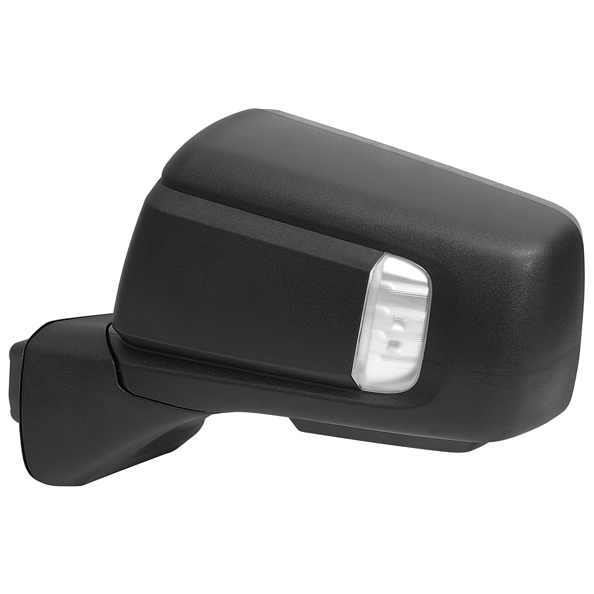 Picture of Spec-D Tuning RMV-SIV1915HP-FS-L 8 x 14 x 19 in. Black Power Adjustable Manual Fold BSD & Heated Side Mirror with LED Puddle & Auxiliary Light for 2019-2024 Chevrolet Silverado 1500