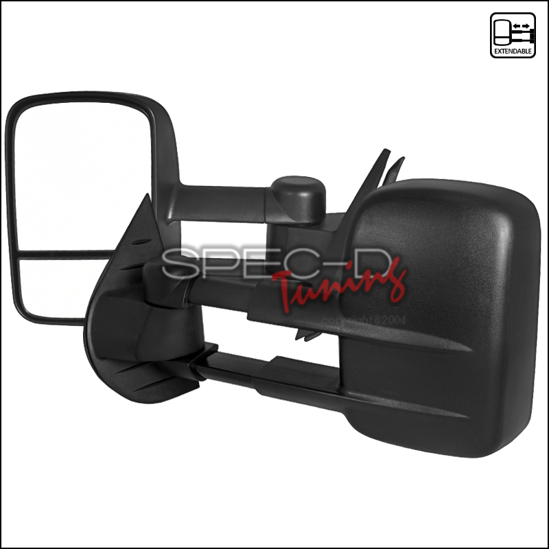 RMX-SIV07-M-ZM 07-14 Chevy Silverado Manual Towing Mirrors