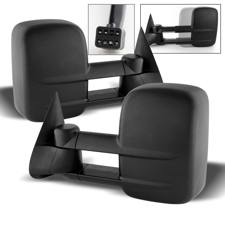 99-02 Chevy Silverado Power Heated Towing Mirrors