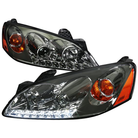 2005-2010 Pontiac G6 Projector Headlights - Smoke