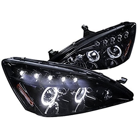 2LHP-ACD03G-TM 2003 - 2007 Honda Accord Projector Headlights, Black