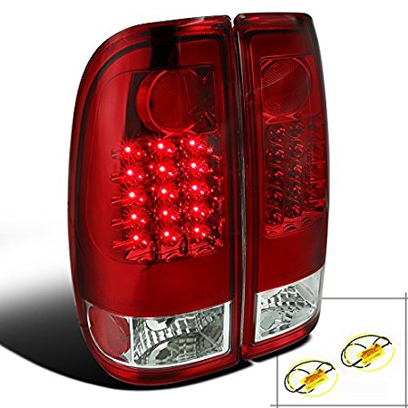 2008 - 2016 Ford F250 LED Taillights - Red