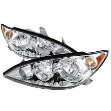 Headlights for 2005-2006 Toyota Camry - Chrome
