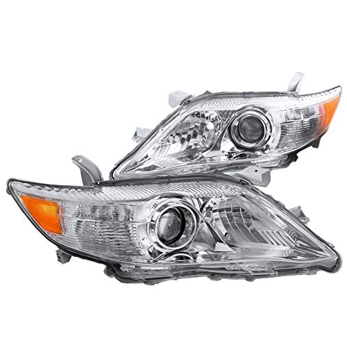 2LHP-CAM10-RS Projector Headlights for 2010-2011 Toyota Camry - Chrome
