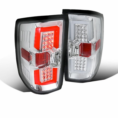 LT-SIV14CLED-TM LED Bar Tail Lights for 2014-2015 Chevy Silverado - Chrome