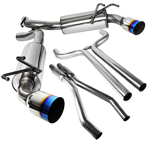 10 in. V6 3.6 litre Dual Catback Exhaust System for 2010-2015 Chevy Camaro
