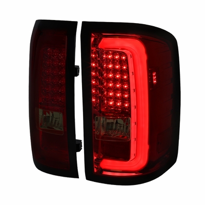 LT-SIE14RGLED-TM 14-17 GMC Sierra LED Tail Lights - Chrome