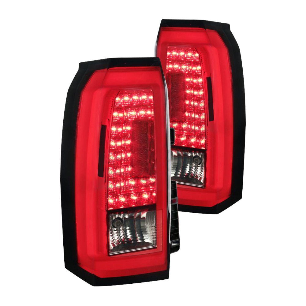 15-Up Chevrolet Tahoe LED Tail Lights - Red Smoke