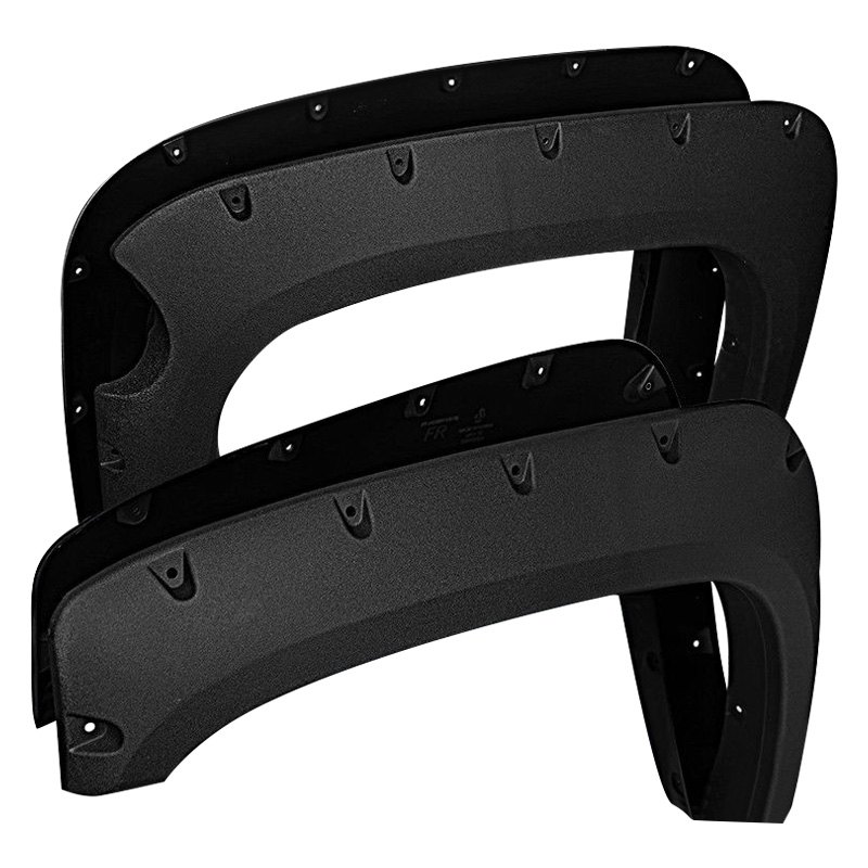07-13 Chevrolet Silverado Fender Flare - Black Rough Surface