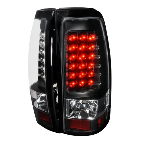 03-06 Chevrolet Silverado LED Tail Lights, LT-SIV03JMLED-V2-TM