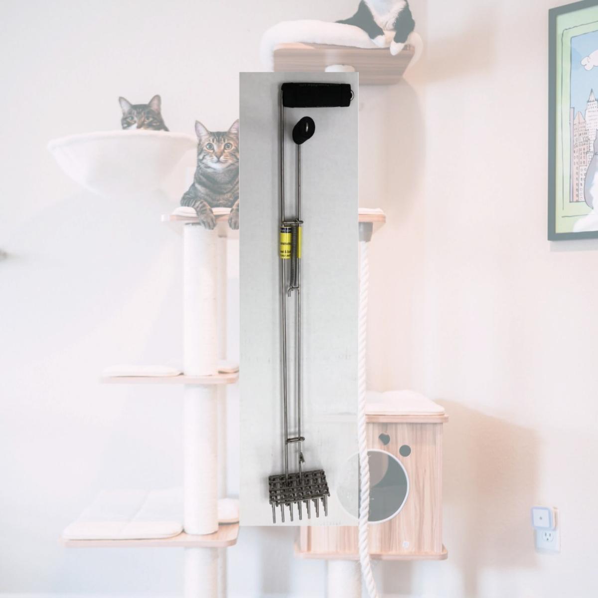 Picture of Spacio Innovations PPKERUSA 34 in. Stainless Steel Poop Picker for Easy & Fast Pickup of Your Pets Waste