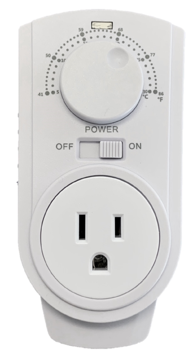 Picture of Spacio Innovations TH-926T Wexstar Plug in Thermostat for Portable Heaters & Air Conditioners