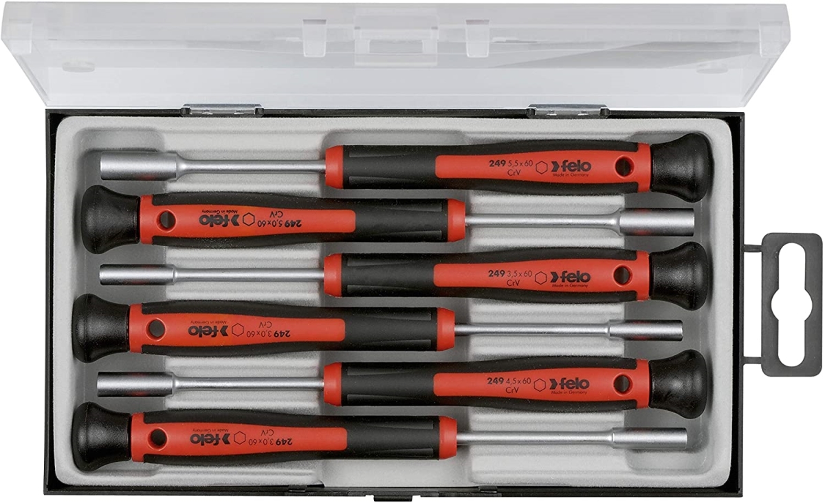 Spacio Innovations 249 961 56 Precision Screwdriver Set, 6 Piece