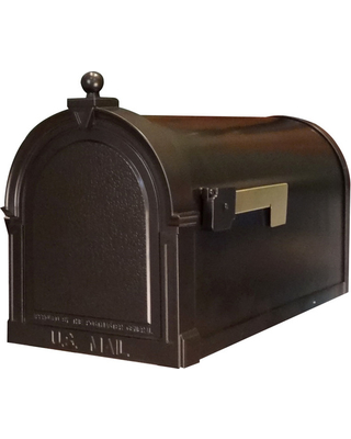 Berkshire Curbside Mailbox with Paper Tube, Oil Rubbed Bronze
