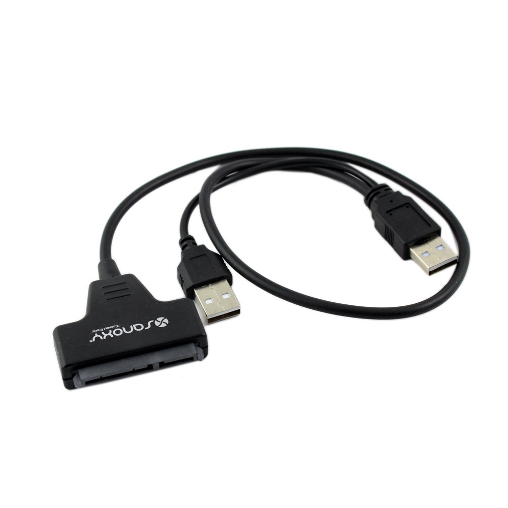 Picture of Sanoxy SANOXY-VNDR-SATA-USB-CBL-2inch 2.0 USB to 2.5 in. SATA Hard Drive Adapter Cable