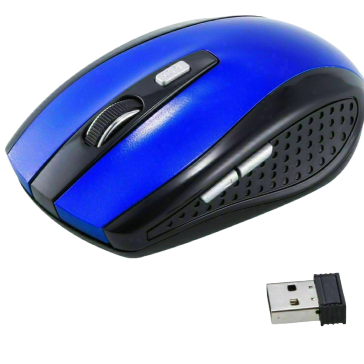 2.4GHz Wireless Optical Mouse Mice & USB Receiver for PC Laptop Computer DPI - Blue -  Upgrade, UP4368749