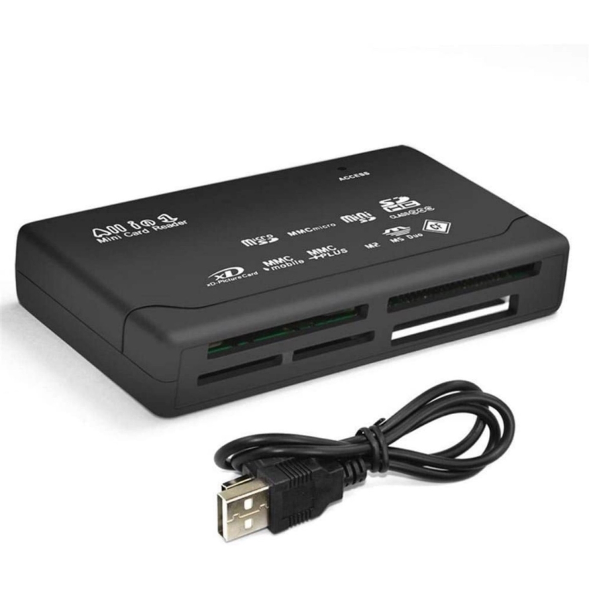 Picture of Sanoxy SANOXY-ALL1-memorycrd USB 2.0 All-in-1 CF xD SD MS SDHC Memory Card Reader