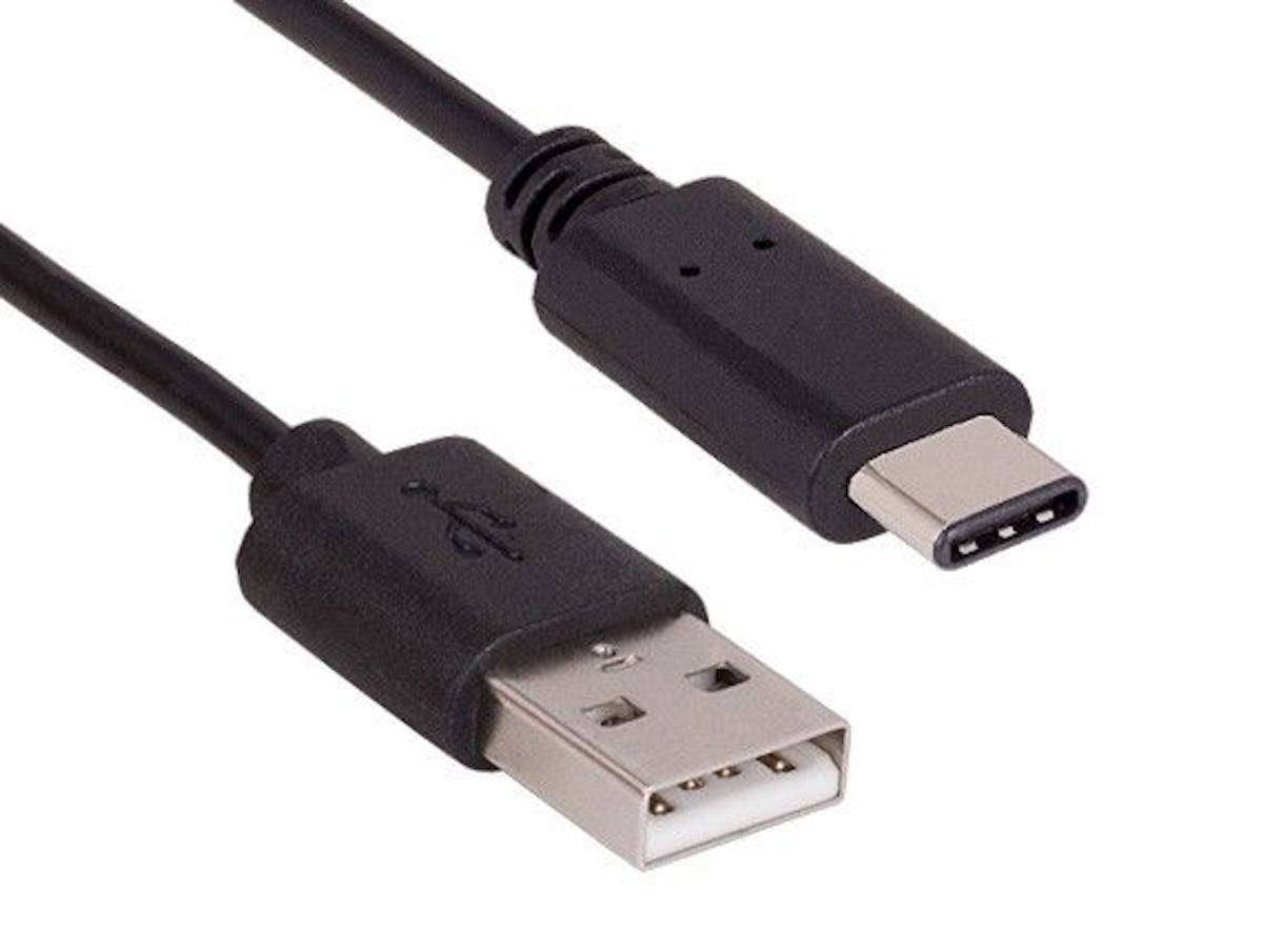 1 m USB 20 A Male to C Male Cable 480M 3A44 Black