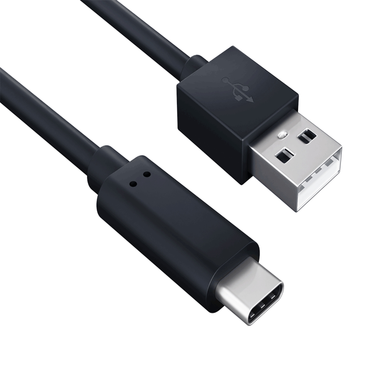 2 m USB 20 A Male to C Male Cable  480M  3A44 Black