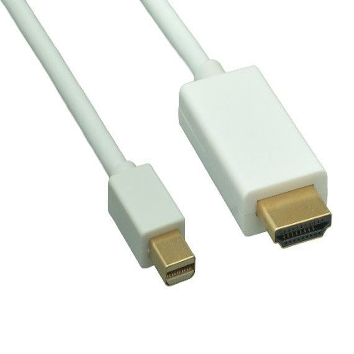 Picture of Sanoxy SNX-CBLR-DP110-8106 6 ft. Mini DisplayPort 1.2 to 4K HDMI Cable with Audio Support - White