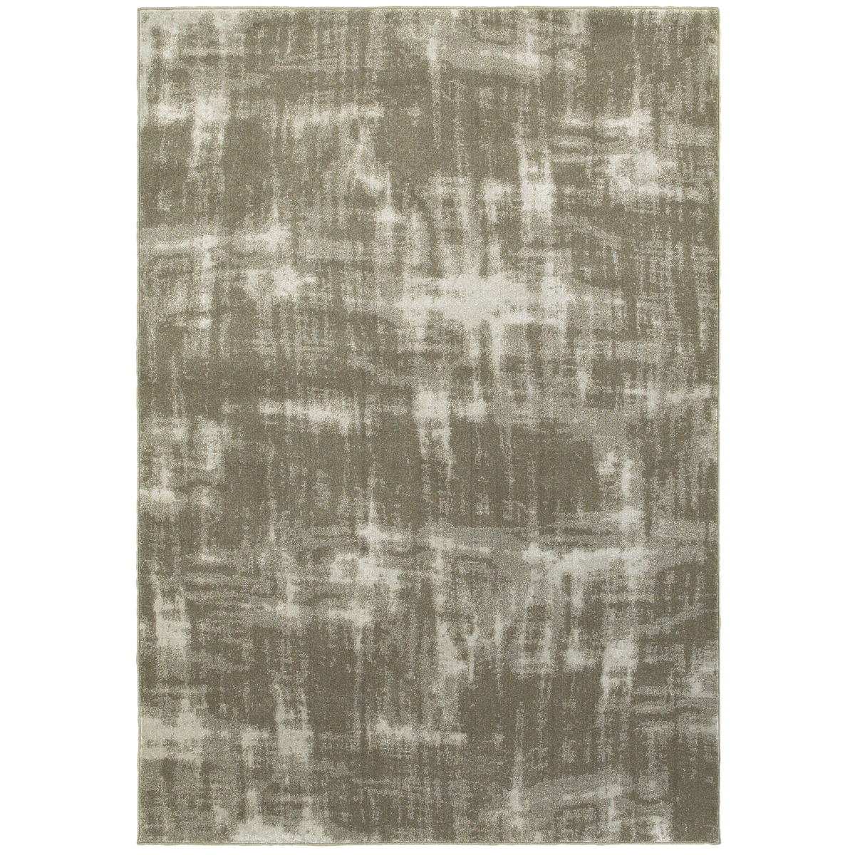 Rowan 565H4 10x13  Rectangle - Grey/ Ivory-PolyP/Polyester