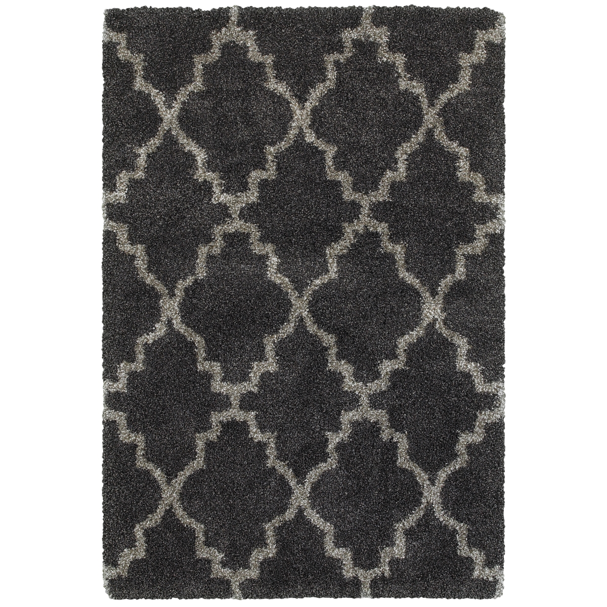 Henderson 092K1 10x13  Rectangle - Charcoal/ Grey-Polypropylene