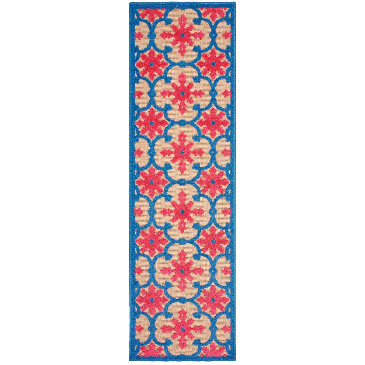Cayman 190L9 2x8  Runner - Sand/ Pink-Polypropylene