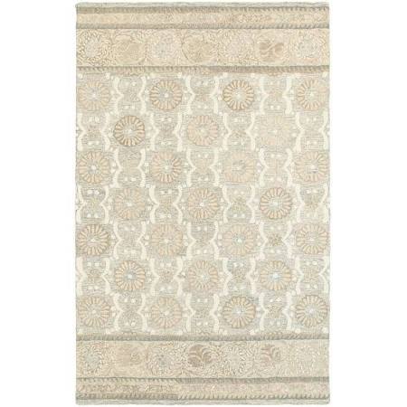 C93002304396ST 10 x 13 ft. Rectangle Craft Area Rug, Ash & Sand