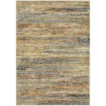 Atlas Area Rug - Gold & Green - 2 x 8 ft. 3 in.