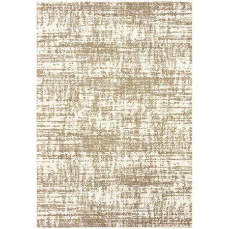 Verona Area Rug - Ivory & Taupe - 6 ft. 7 in. x 9 ft. 6 in. - Soft Polyester