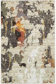 E7770J305400ST 10 x 13 ft. 2 in. Rectangle Evolution Area Rug, Beige & Charcoal