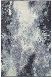 E8000B305400ST 10 x 13 ft. 2 in. Rectangle Evolution Area Rug, Navy & Ivory