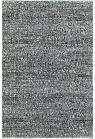 A8033J305400ST 10 x 13 ft. 2 in. Rectangle Atlas Area Rug, Blue & Grey