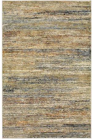 Atlas Area Rug - Gold & Green - 2 x 12 ft. 6 in.